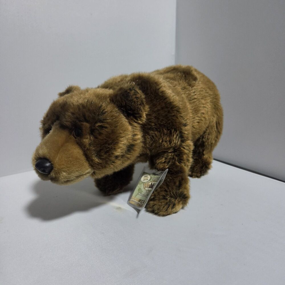 Webkinz Signature Brown Bear - ENDANGERED SPECIES - WKSE3006 - NEW WITH CODE